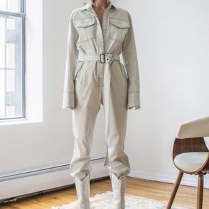Orseund Iris - Workwear Jumpsuit - XS - OFF WHITE - EVERYTHING MUST GO